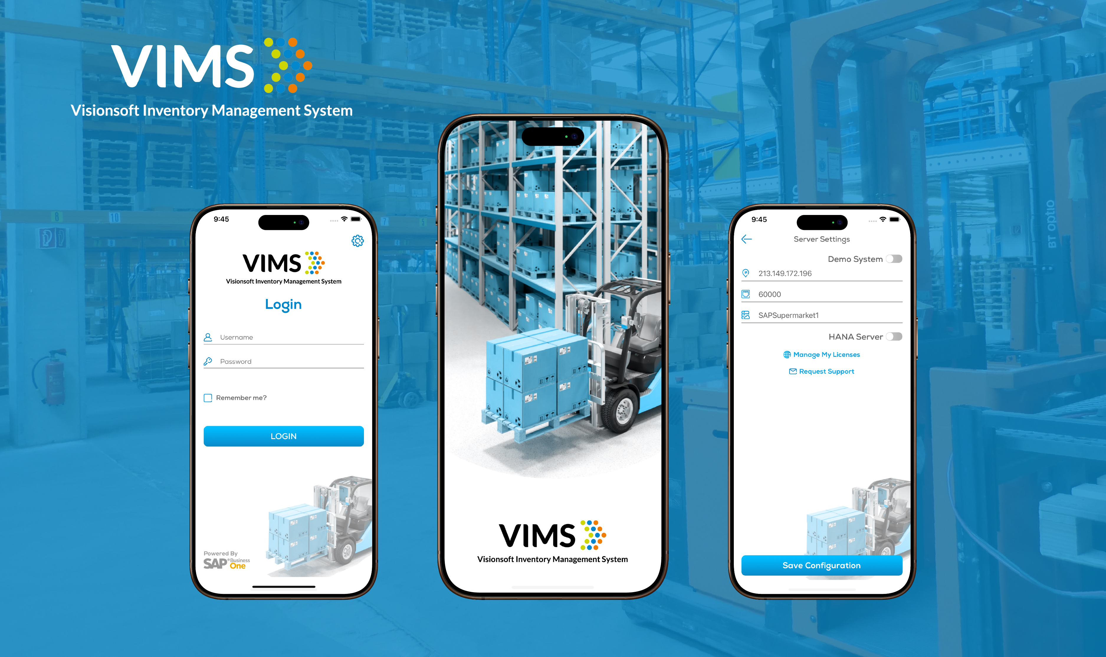 V.I.M.S. for SAP Business One